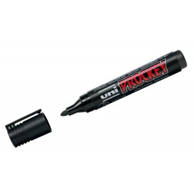 Prockey m122 - marcatore permanente colore nero tipo punta conica