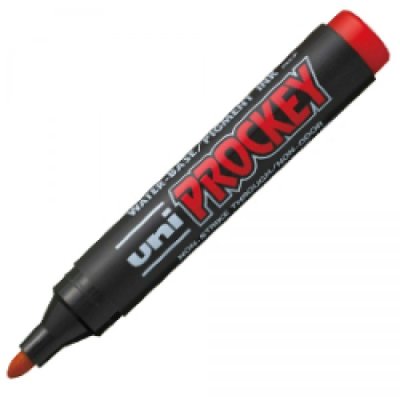 Prockey m122 - marcatore permanente colore rosso tipo punta conica