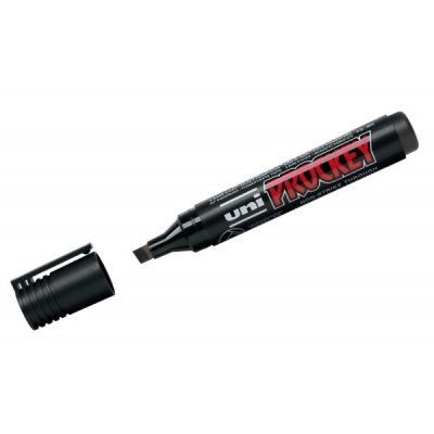 Prockey m126 - marcatore permanente colore nero tipo punta scalpello
