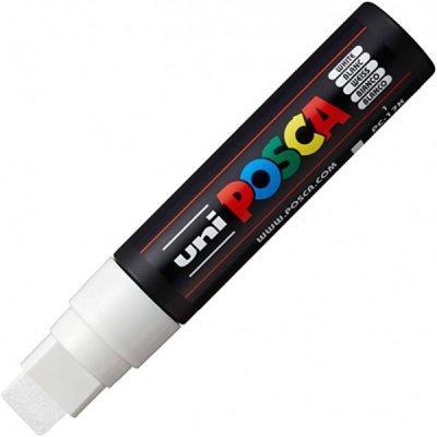 Paint pc17k - marcatore permanente colore bianco tipo punta scalpello