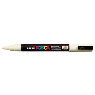 Pc3m - marcatore permanente colore avorio tipo punta conica