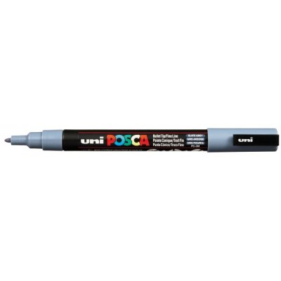 Pc3m - marcatore permanente colore grigio ardesia tipo punta conica