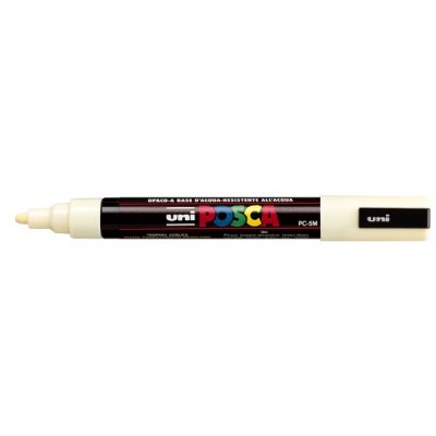 Pc5m - marcatore permanente colore avorio tipo punta tonda