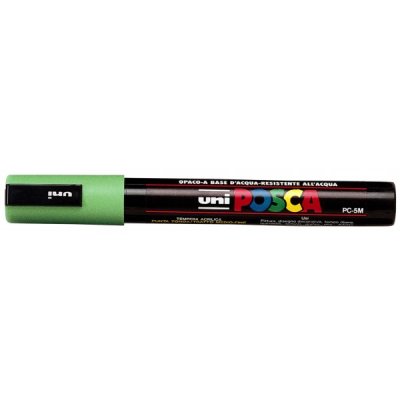 Pc5m - marcatore permanente colore verde tipo punta tonda