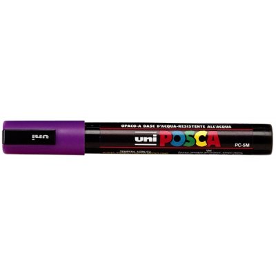 Pc5m - marcatore permanente colore viola tipo punta tonda