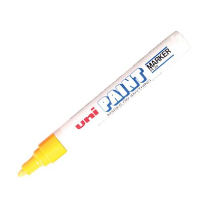Paint px20 - marcatore permanente colore giallo tipo punta tonda