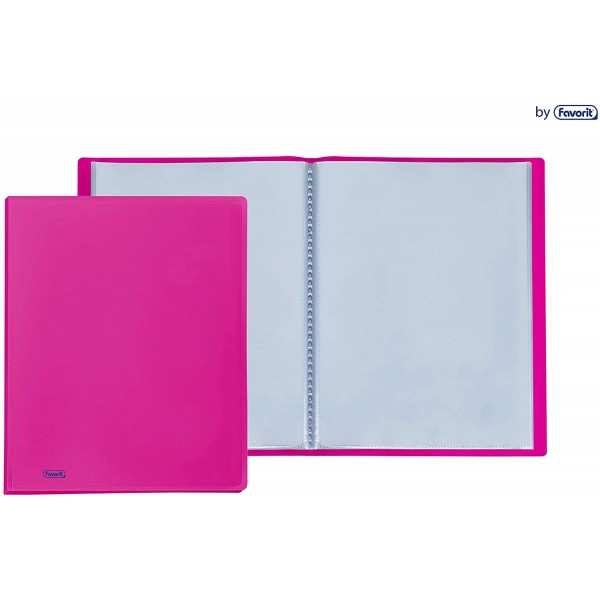 Portalistini sviluppo, 30 buste 22x30cm colore fucsia