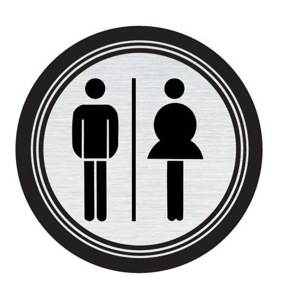 Pittogramma "bagni uomo-donna"