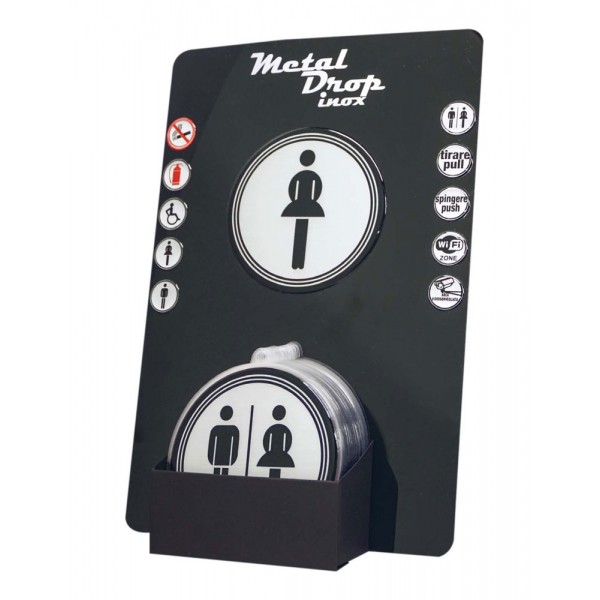 Espositore drop metal