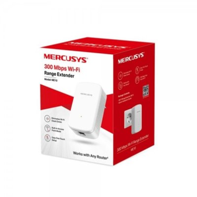 Mercusys range extender - 300mbps colore bianco