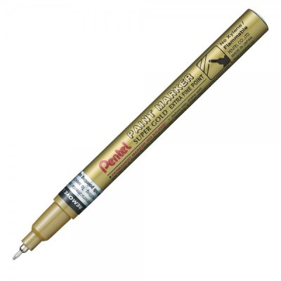 PENTEL Marcatore permanente a vernice base olio - punta 0,6mm - Oro
