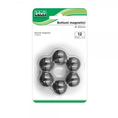 Bottoni magnetici colore nero