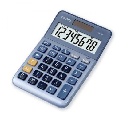 Calcolatrice da tavolo MS 80E, display 8 cifre
