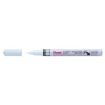 Amiko - marcatore permanente colore bianco tipo punta tonda