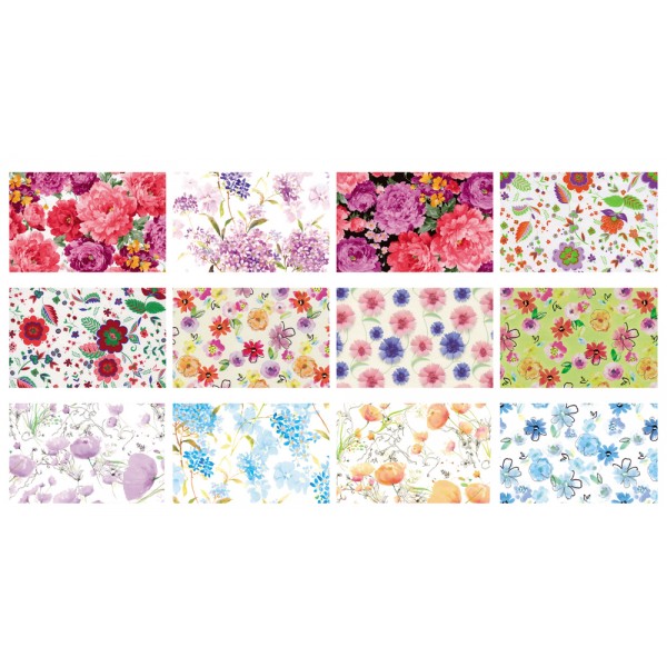 Raso primavera - carta regalo colore assortiti grammatura 60gr