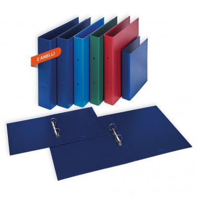 Raccoglitore europa 22x30cm d. 4 cm blu colore blu