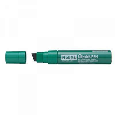 N50xl-d - marcatore permanente colore verde tipo punta scalpello