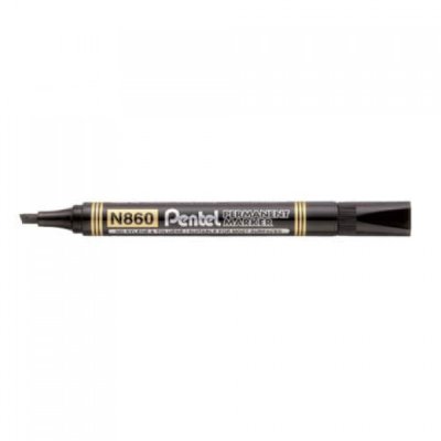 N860 - marcatore permanente amiko colore nero tipo punta scalpello