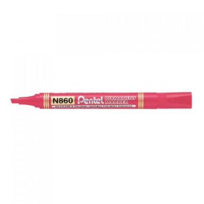 N860 - marcatore permanente amiko colore rosso tipo punta scalpello