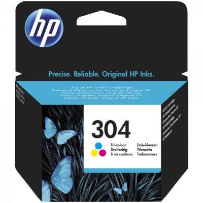Cartuccia HP 304 (N9K05A) originale Ciano Magenta Giallo