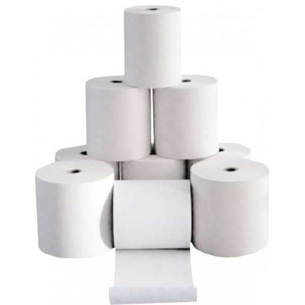 Rotoli per registratore di cassa grammatura 55gr