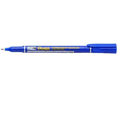 Nf450 - marcatore permanente colore blu tipo punta conica