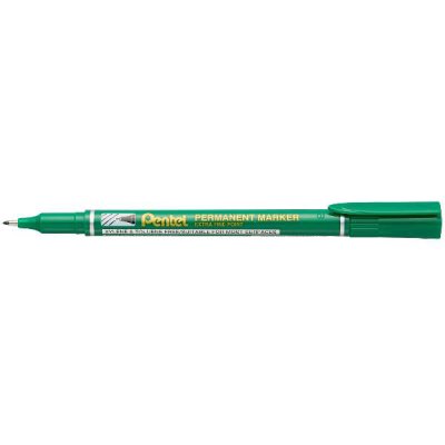 Nf450 - marcatore permanente colore verde tipo punta conica