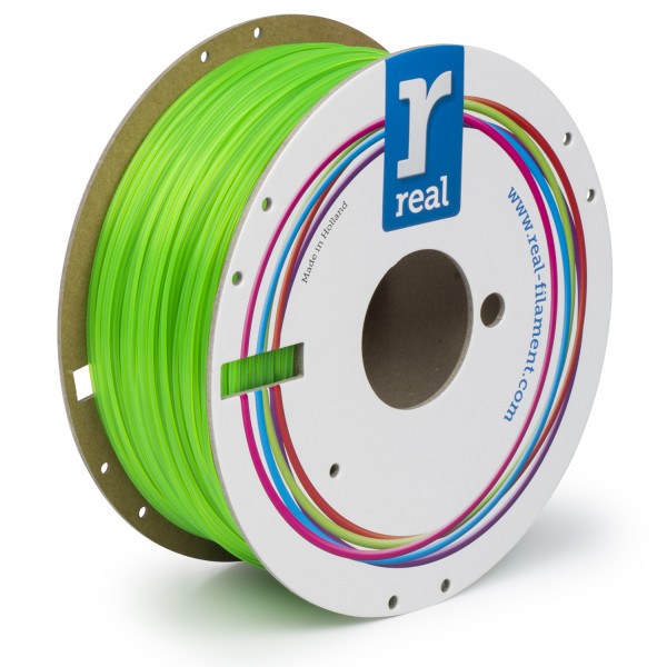 Bobina verde fluo pla 1kg 1.75mm colore verde fluo