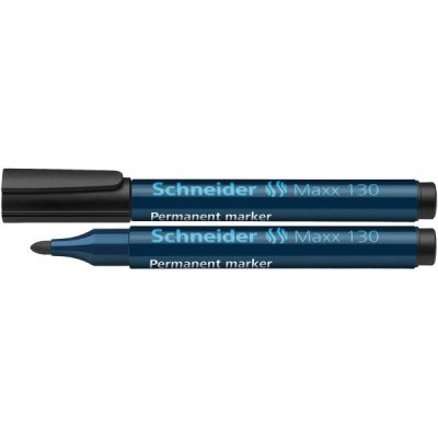 Maxx 130 - marcatore permanente colore nero tipo punta conica