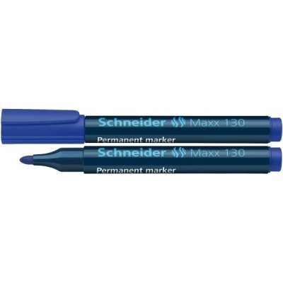 Maxx 130 - marcatore permanente colore blu tipo punta conica