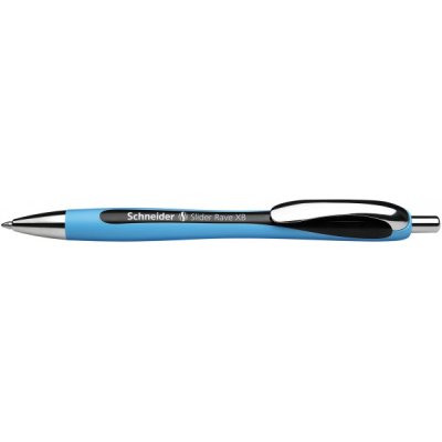 Slider rave xb - penna a sfera colore nero tipo punta conica