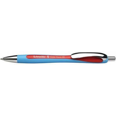 Slider rave xb - penna a sfera colore rosso tipo punta conica