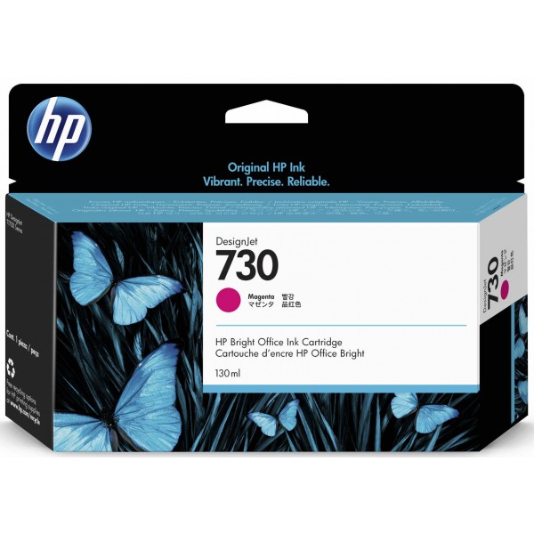 HP Cartuccia originale Magenta 730 P2V63A