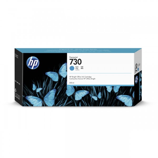 Cartuccia HP 730 P2V68A Ciano originale