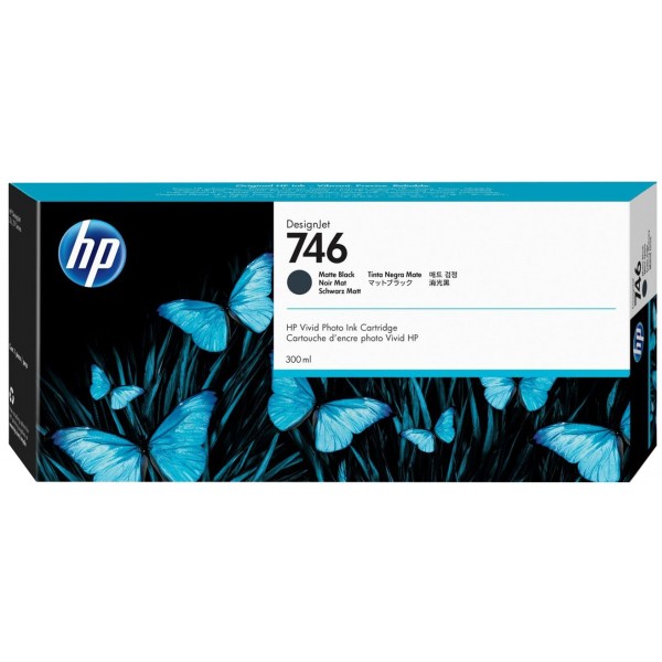 HP Cartuccia Originale Nero Matte 746 P2V83A