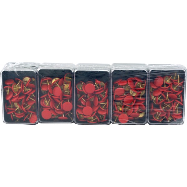 Inflex - puntine da disegno colore rosso