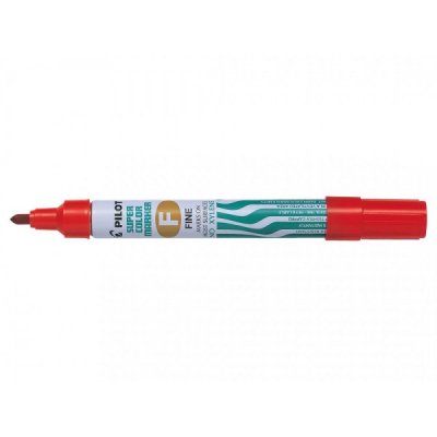 PILOT Marcatore permanente con inchiostro a base d`alcool - punta da 4mm - Rosso