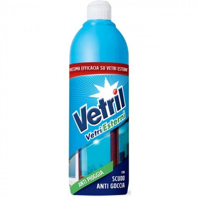 Vetril squeeze detergente vetri esterni e specchi da 650ml