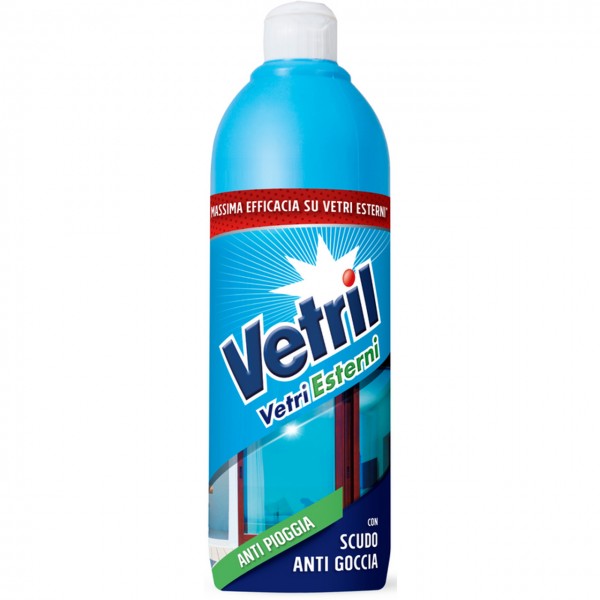 Vetril squeeze detergente vetri esterni e specchi da 650ml