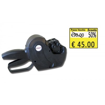 Prezzatrice z 17 tagliaprezzo colore nero