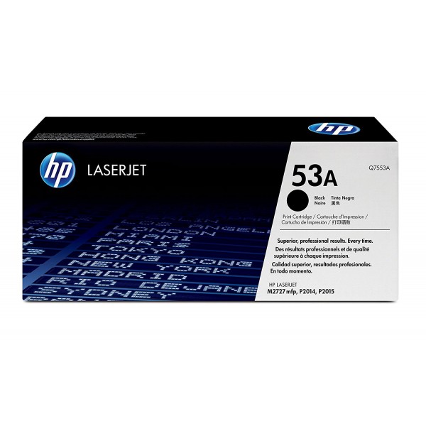 Q7553a toner nero colore nero