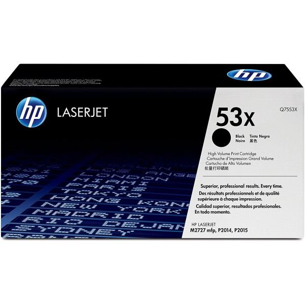 Q7553x toner nero colore nero