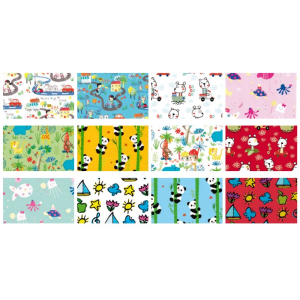 Raso bimbi - carta regalo colore assortiti grammatura 65gr