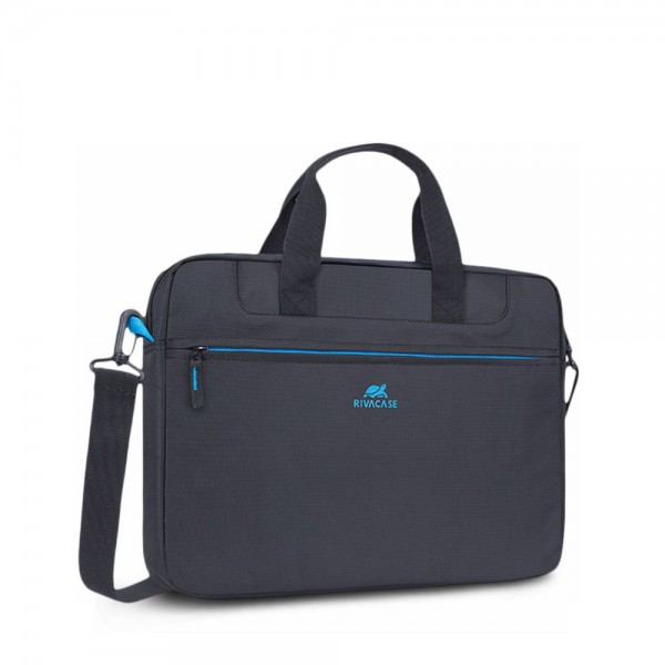 RIVACASE borsa per notebook fino a 14" in poliestere 370x280x45mm