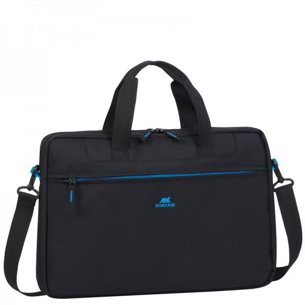 RIVACASE borsa per notebook fino a 15,6" in poliestere 420x290x55mm