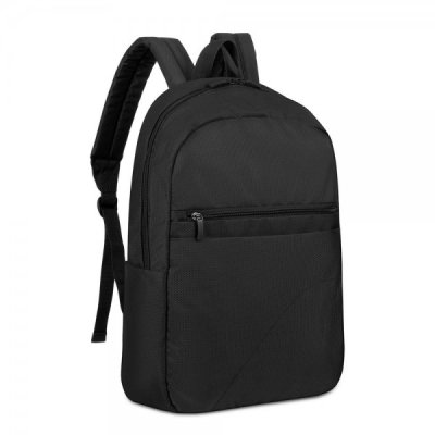 RIVACASE zaino per notebook 15,6" in poliestere con due tasche frontali per accessori 310x440x120 mm