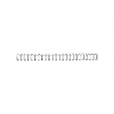 Wirebind - spirali metalliche colore argento