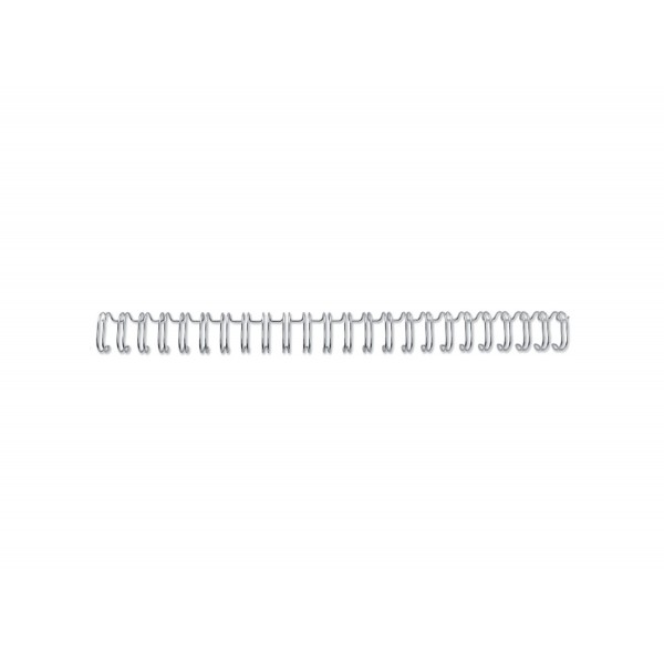 Wirebind - spirali metalliche colore argento