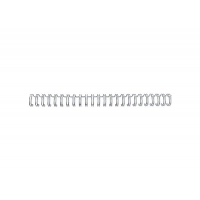Wirebind - spirali metalliche colore argento