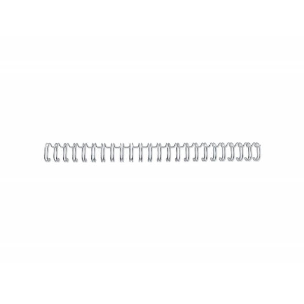Wirebind - spirali metalliche colore argento